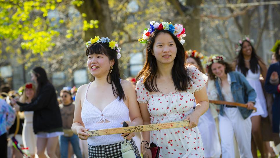 Bryn Mawr Celebrates May Day 2022